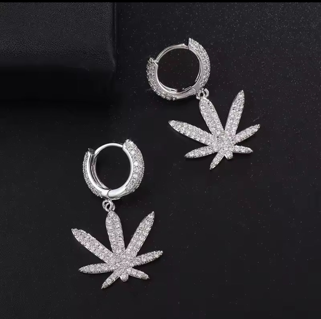 Weed Earrings