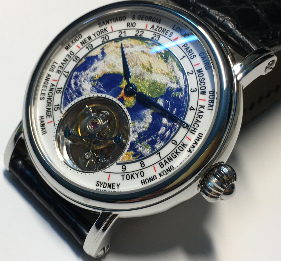 Solidified Globe Tourbillion