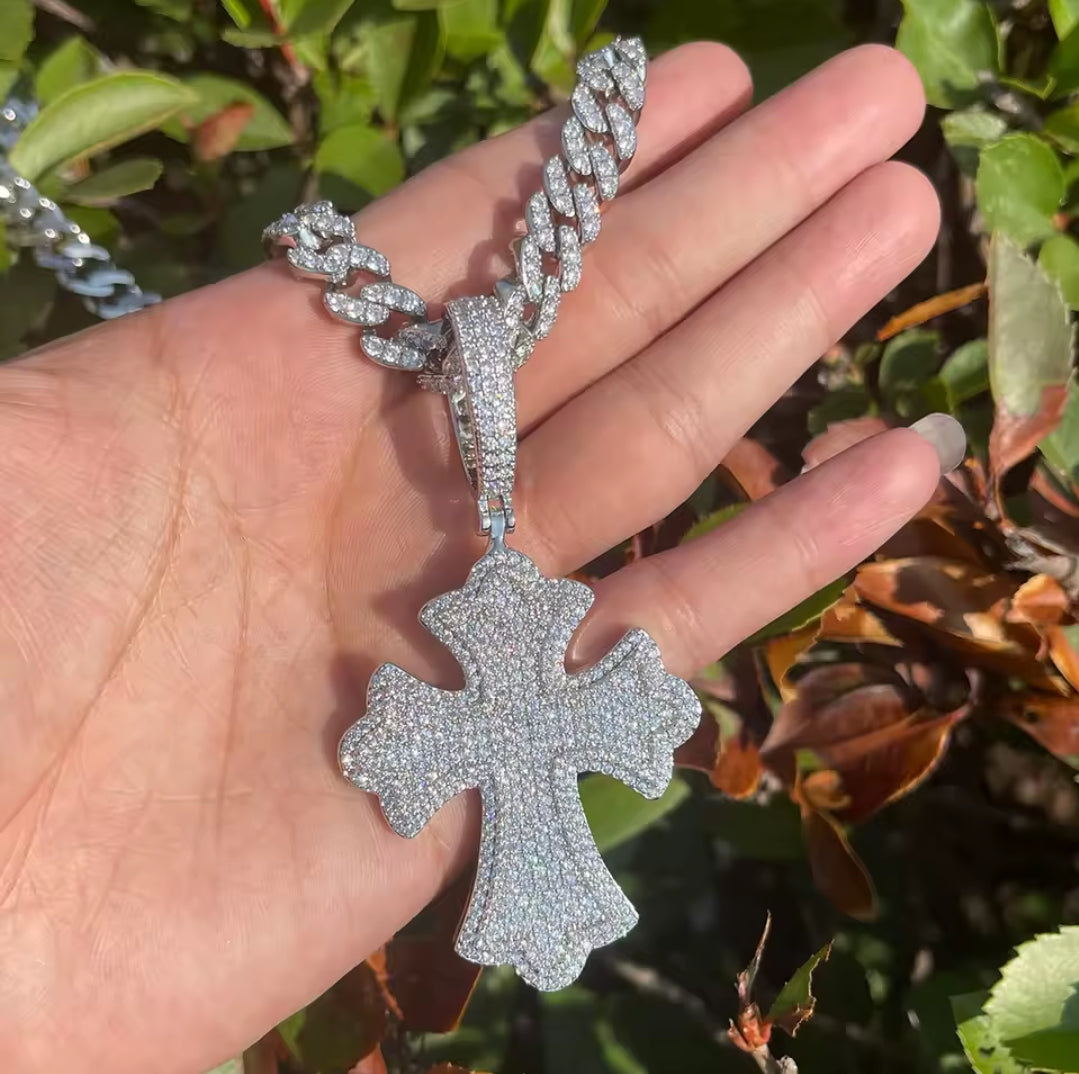 DoublePlated Cross Pendant