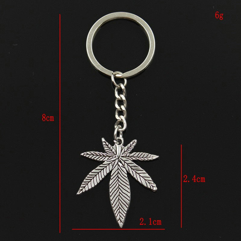 Marijuana Keychain