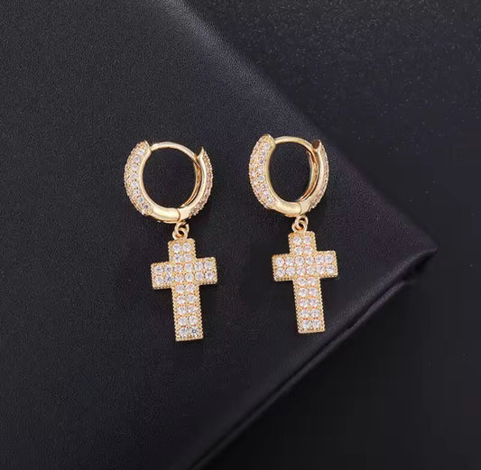 Cross Earrings V2