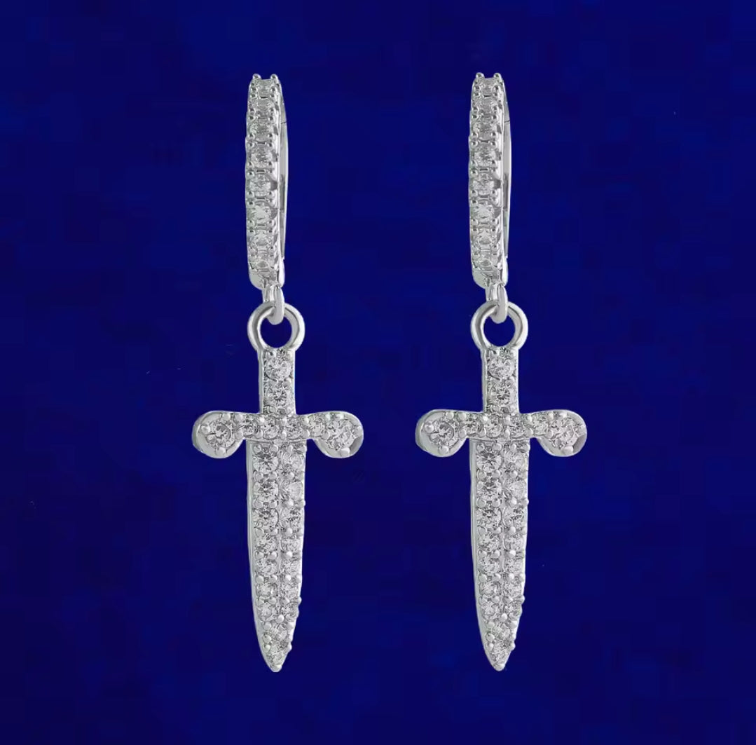 Knife Earrings