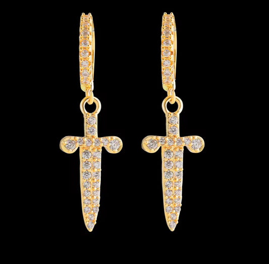 Knife Earrings