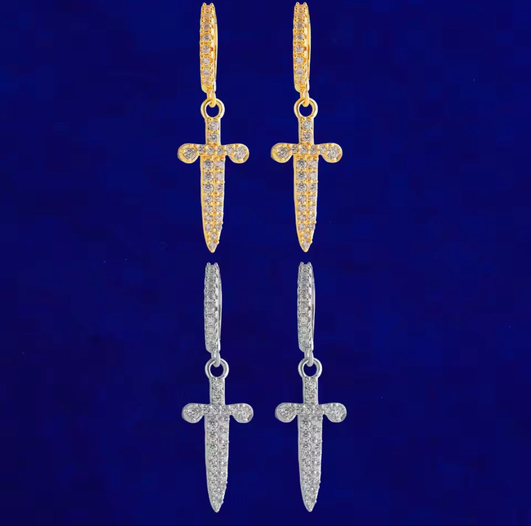Knife Earrings