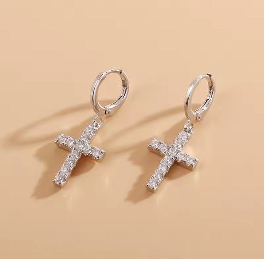 Cross earrings V1